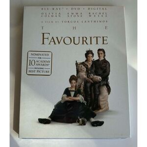 The Favorite Film by Yorgos Lanthimos Blu Ray DVD Digital Combo 2018 Sealed